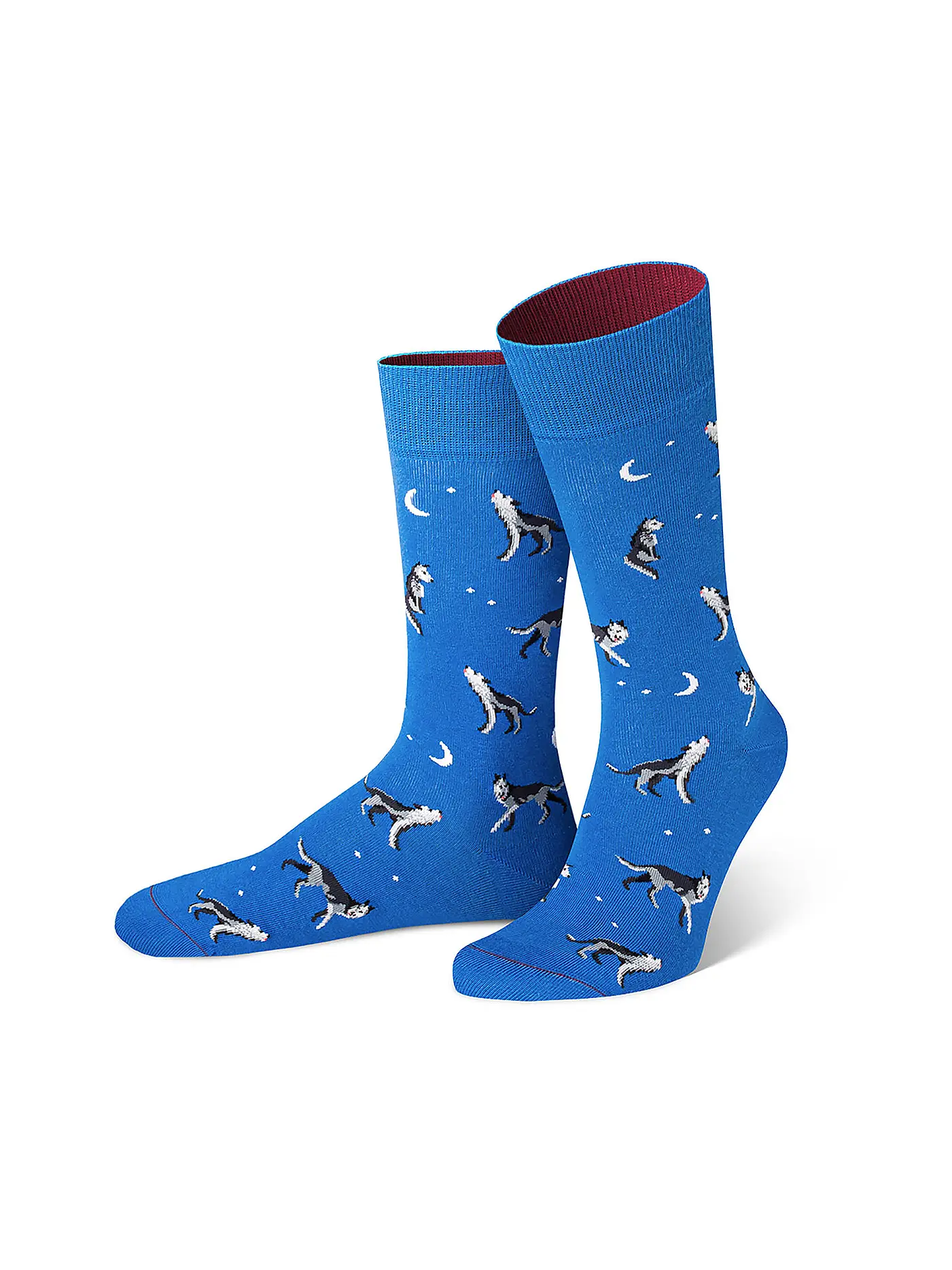VON JUNGFELD | Socken KÜRBIS orange | blau